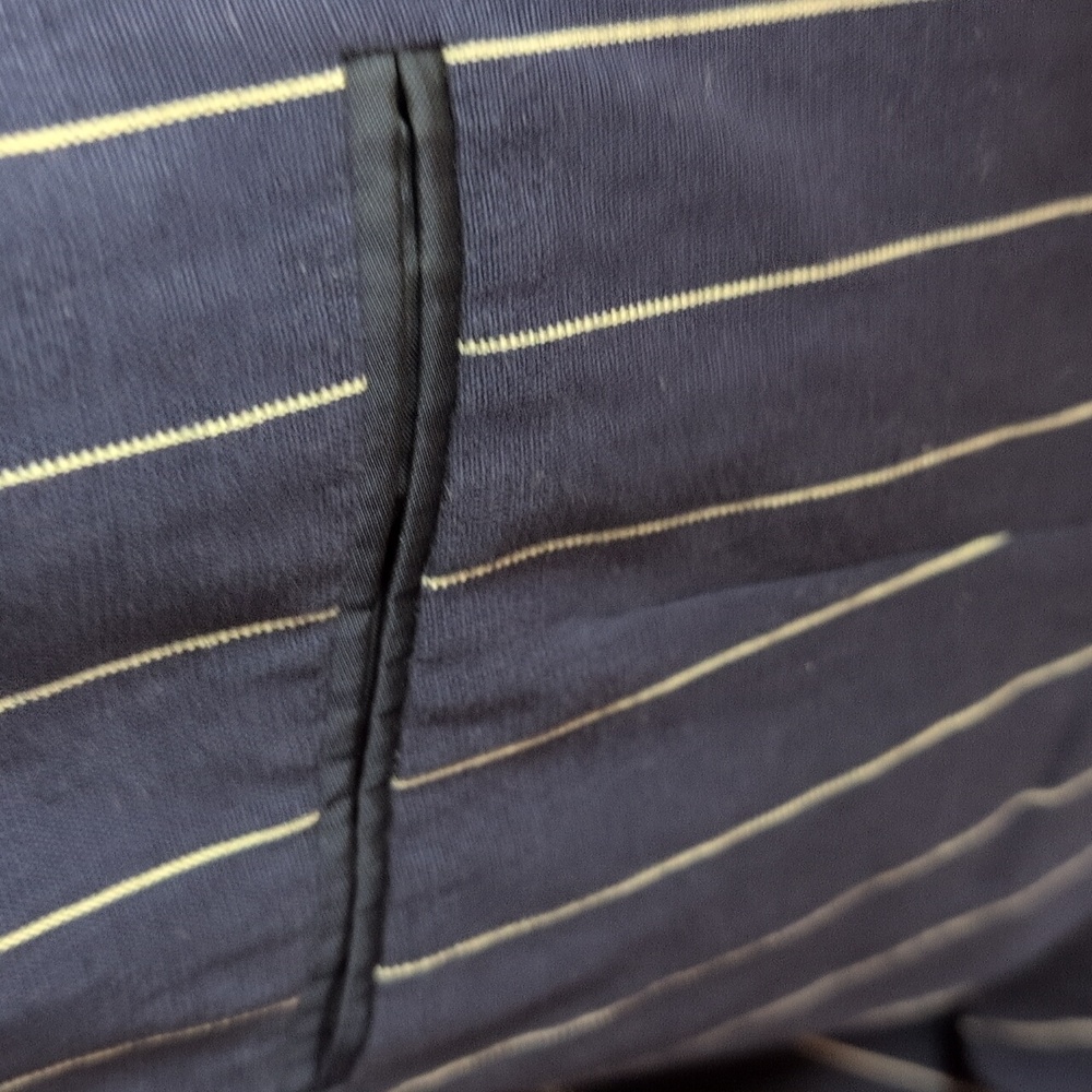 Ralph Lauren Navy Pinstripe Men's Blazer - Picture 6 of 7